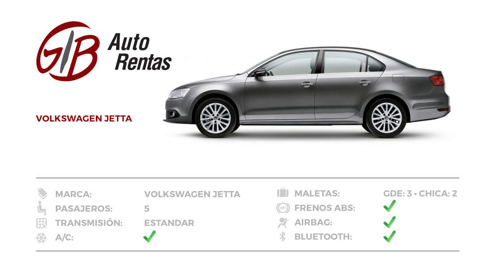 GIB Auto Rentas Volkswagen Jetta